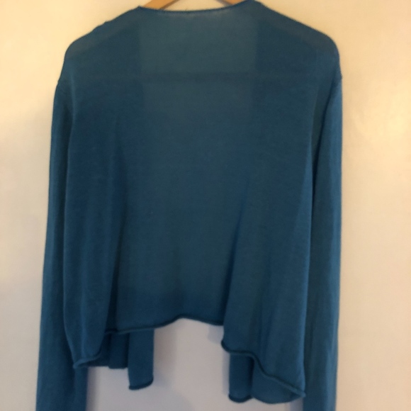 J. Jill open front long sleeve cardigan - Picture 2 of 4